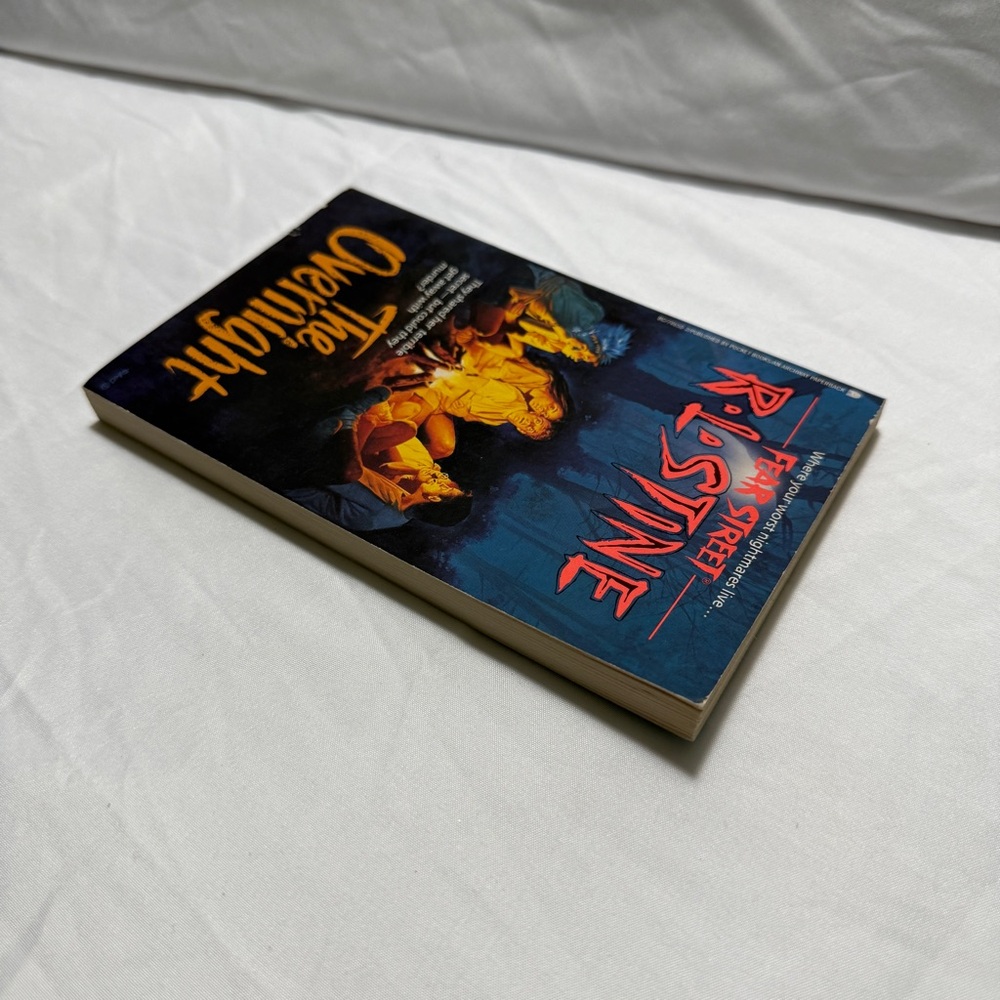 Fear Street series No.3 Overnight by R. L. Stine 1st Edition 1989 paperback - Picture 5 of 6